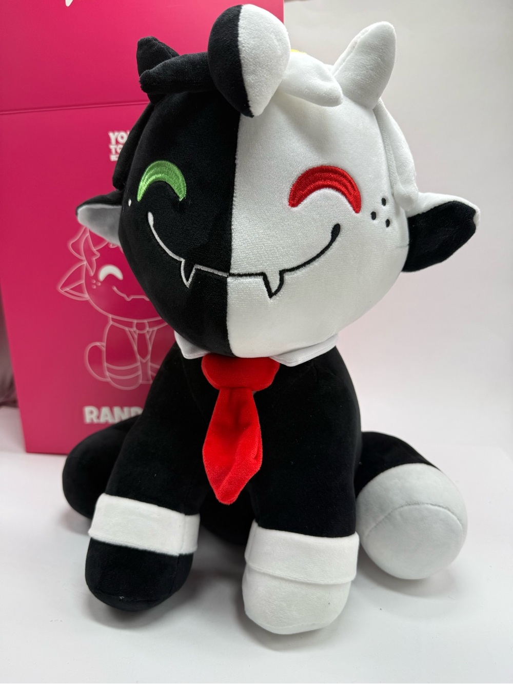 Ranboo Sit YouTooz Plush Stuffed 12” Limited Edition Bonus Ranboo Vinyl Figurine